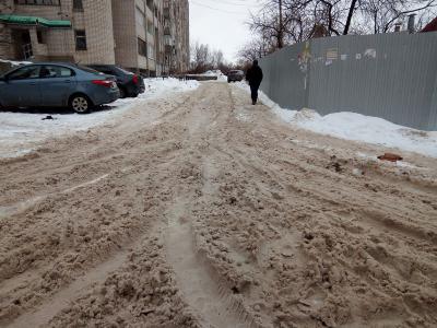 Рязанские активисты ОНФ продолжают выявлять факты некачественной уборки снега